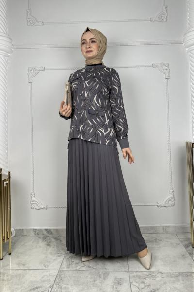 Sarmaşık Takım Gri