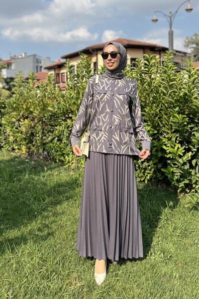 Sarmaşık Takım Gri