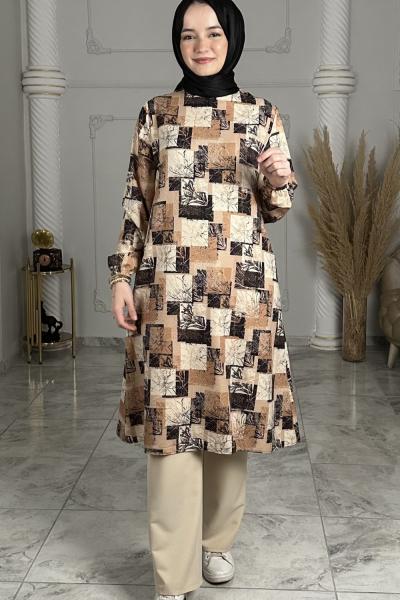 Seher Takım Ekru Vizon