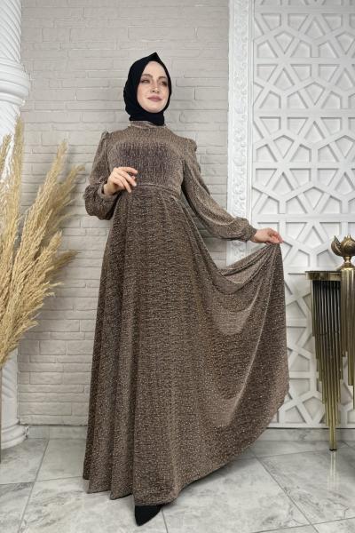 Selin Taşlı Abiye Vizon