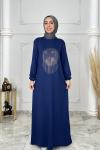 Selma Abiye Elbise  İndigo