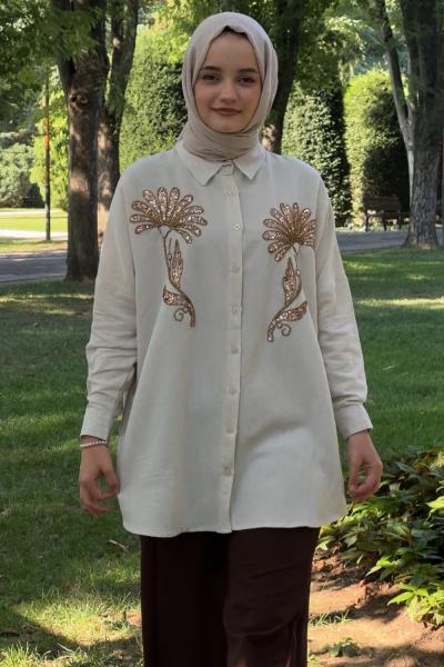 Serra Gömlek  Altın Sarısı