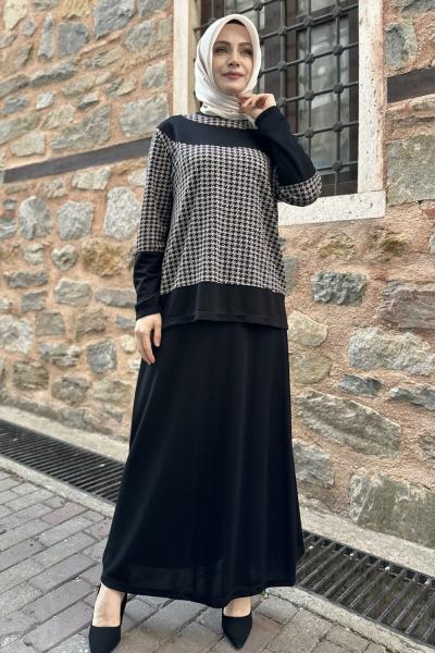 Serra Takım Siyah Taş