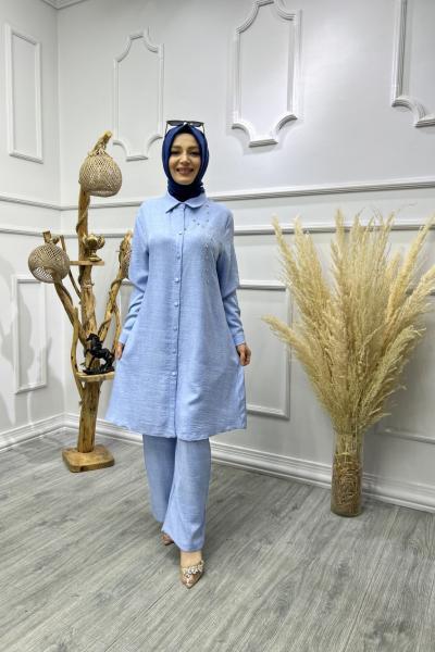 Simay Takım Bebe Mavisi