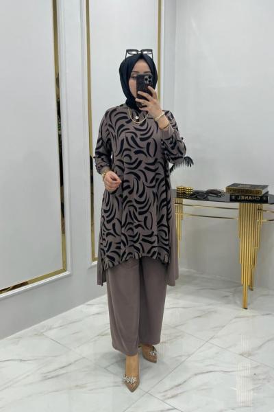 Sinem Sandy Takım Bej