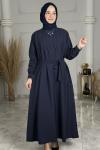 Sude Elbise  Lacivert