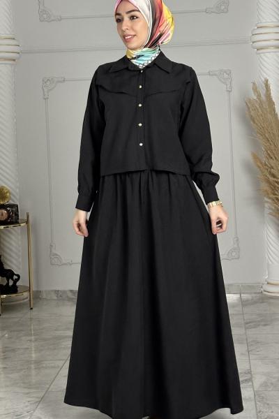 Tansel Etekli Takım Siyah