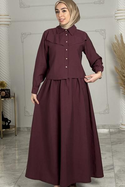 Tansel Etekli Takım Bordo