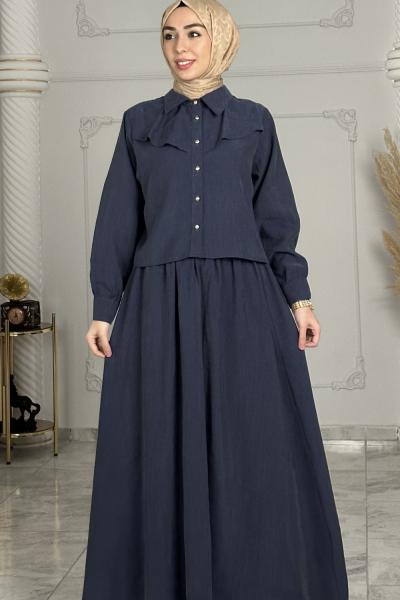 Tansel Etekli Takım Lacivert