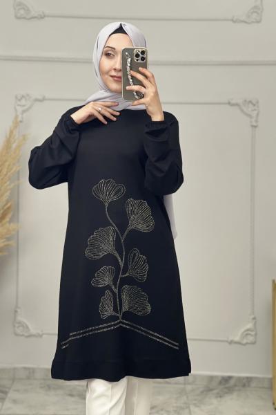 Yonca Tunik Siyah