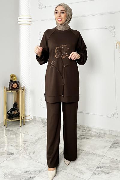 Zeliş Takım Kahverengi