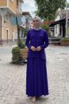 Zeynep Taşlı Takım  Mor