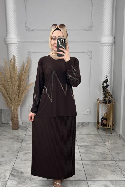 Zikzak Sandy Takım Acı Kahve