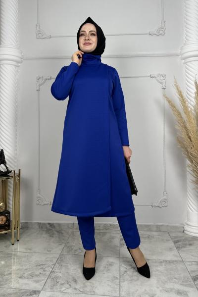 Zilan Takım Saks Mavisi