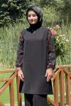 Zümra Takım Siyah Bordo