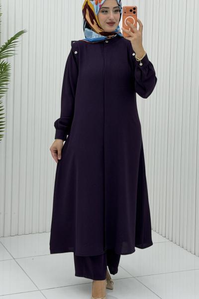 Güneş Takım Koyu Mor