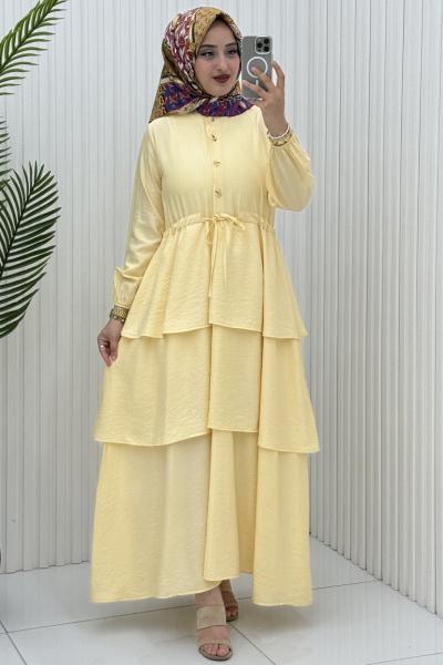 Şevval Elbise Sarı