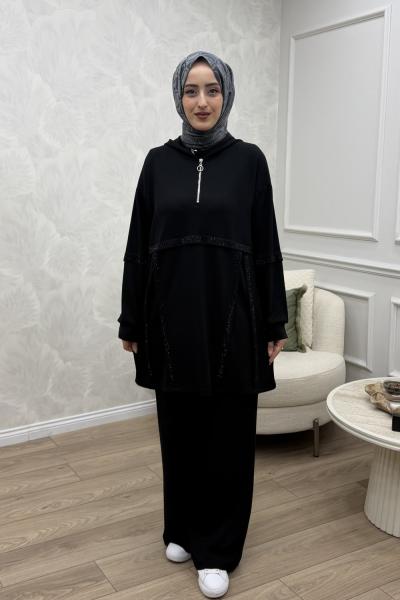 Sibel Takım Siyah