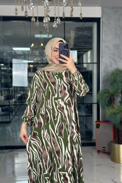 Açelya Elbise-Yeşil