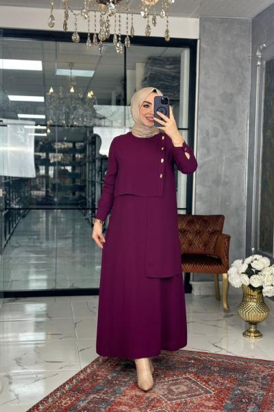 Ahuzar Elbise Mürdüm