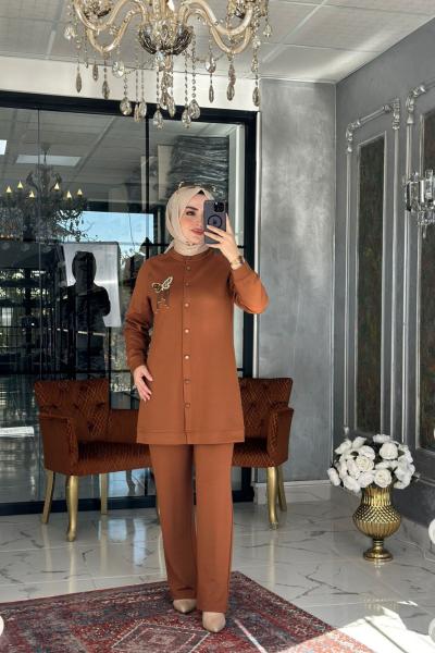 Akasya Takım Kahverengi