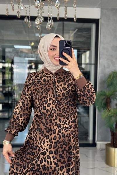 Benna Elbise-Kahverengi