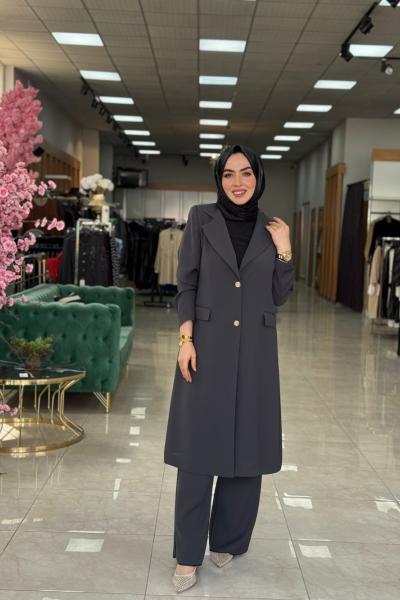 Castel 2 li Takım-Gri