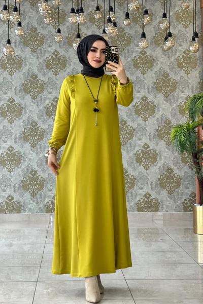 Filiz Elbise Yağ Yeşili