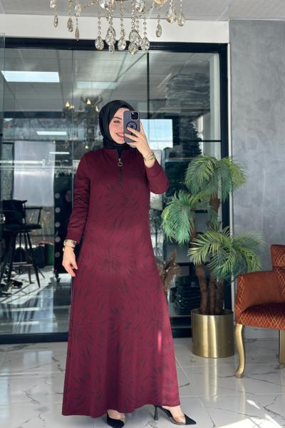 Gülşen Elbise Bordo