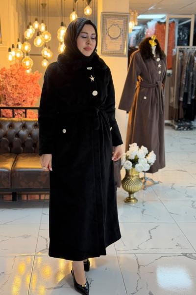 Kaşe Angora Kaban Siyah