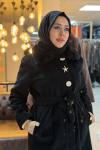 Kaşe Angora Kaban Siyah