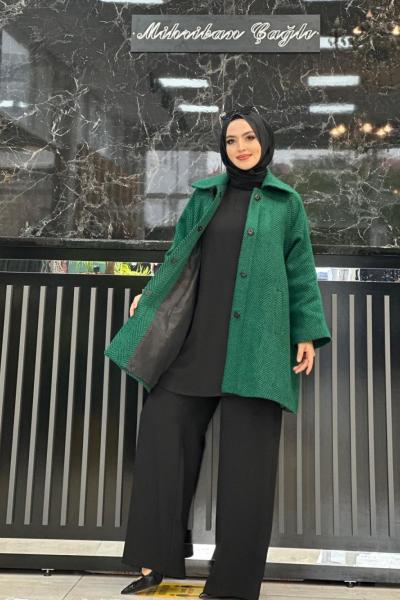 Kaşe Kaban Zümrüt