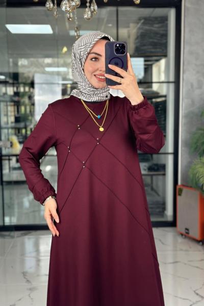 Mariye Elbise-Bordo