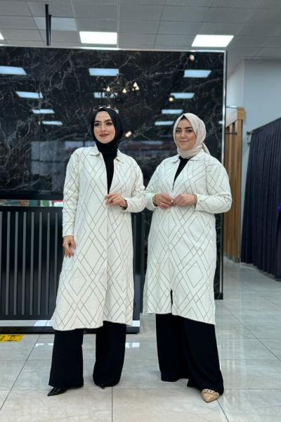 Reyan Hırka Kırık Beyaz