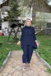 Şalvar Takım Lacivert
