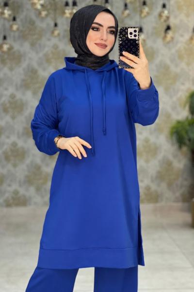 Selvi Takım Saks Mavisi