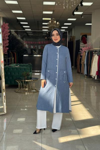 Setenay İkili Takım İndigo