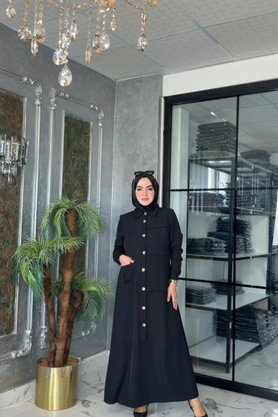 Yeşim Elbise Siyah