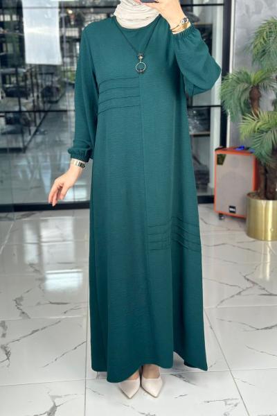 Yıldız Elbise-Haki