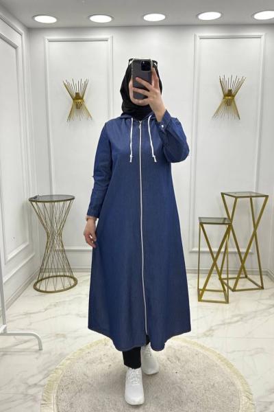 Bediş Kot Kap Koyu Mavi