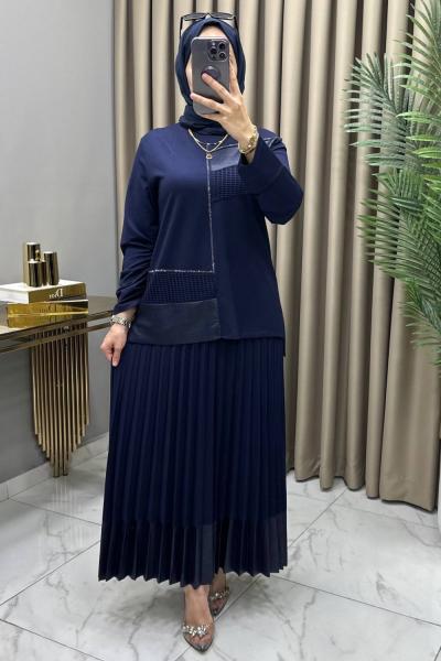 Berna Etekli Takım Lacivert