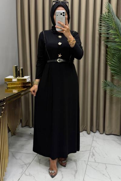 Ceyda Elbise Siyah