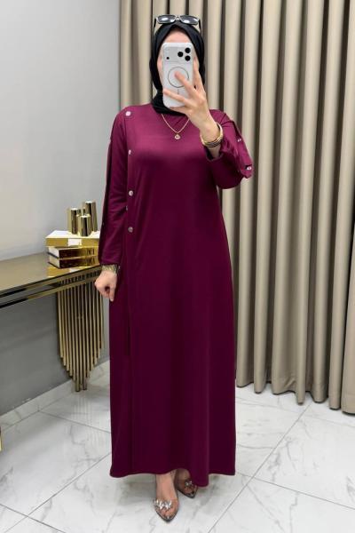 Farima Elbise Fuşya