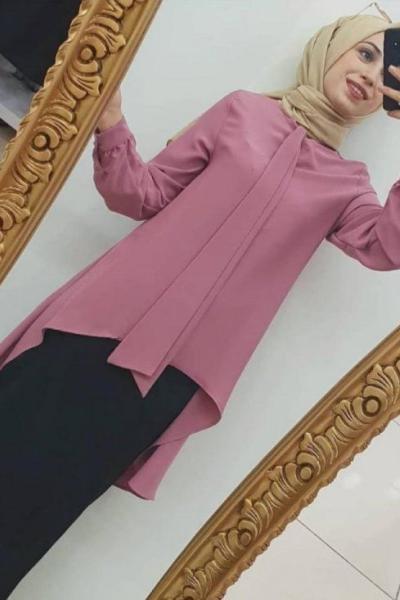 fiyonk tek tunik pudra