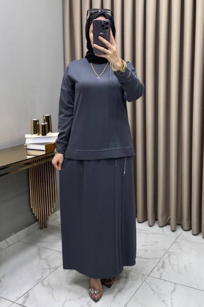 Maya Etekli Takım Füme