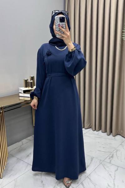 Mila Elbise Lacivert