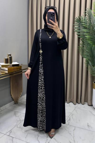 Nilüfer Elbise Leopar