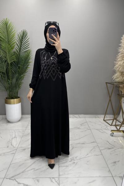 Rüveyda Abiye Elbise Siyah