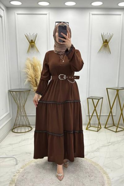Sultan Elbise Kahverenk