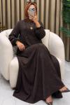 Sumru Elbise Kahve